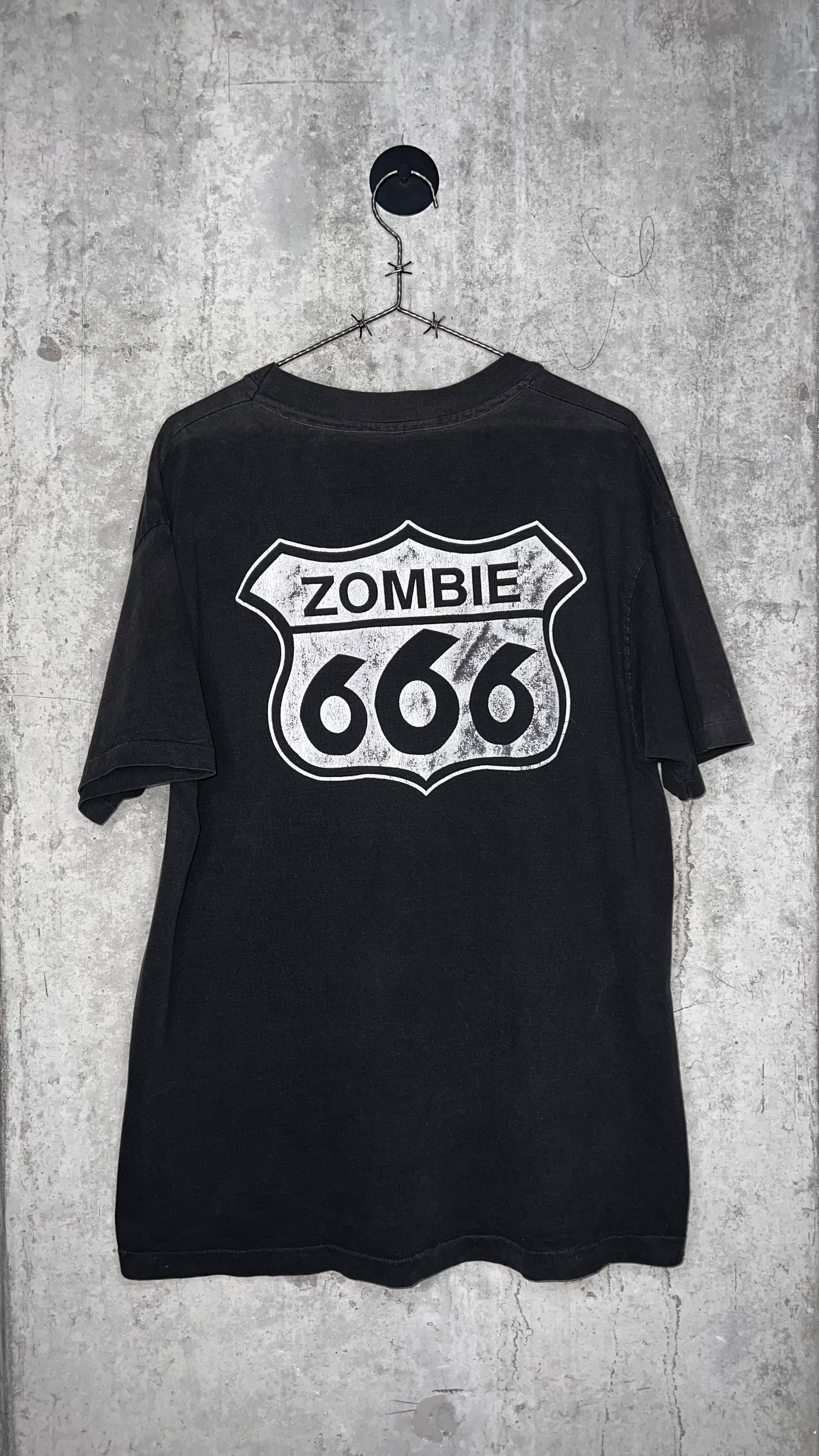 WHITE ZOMBIE HIGHWAY 666 TEE