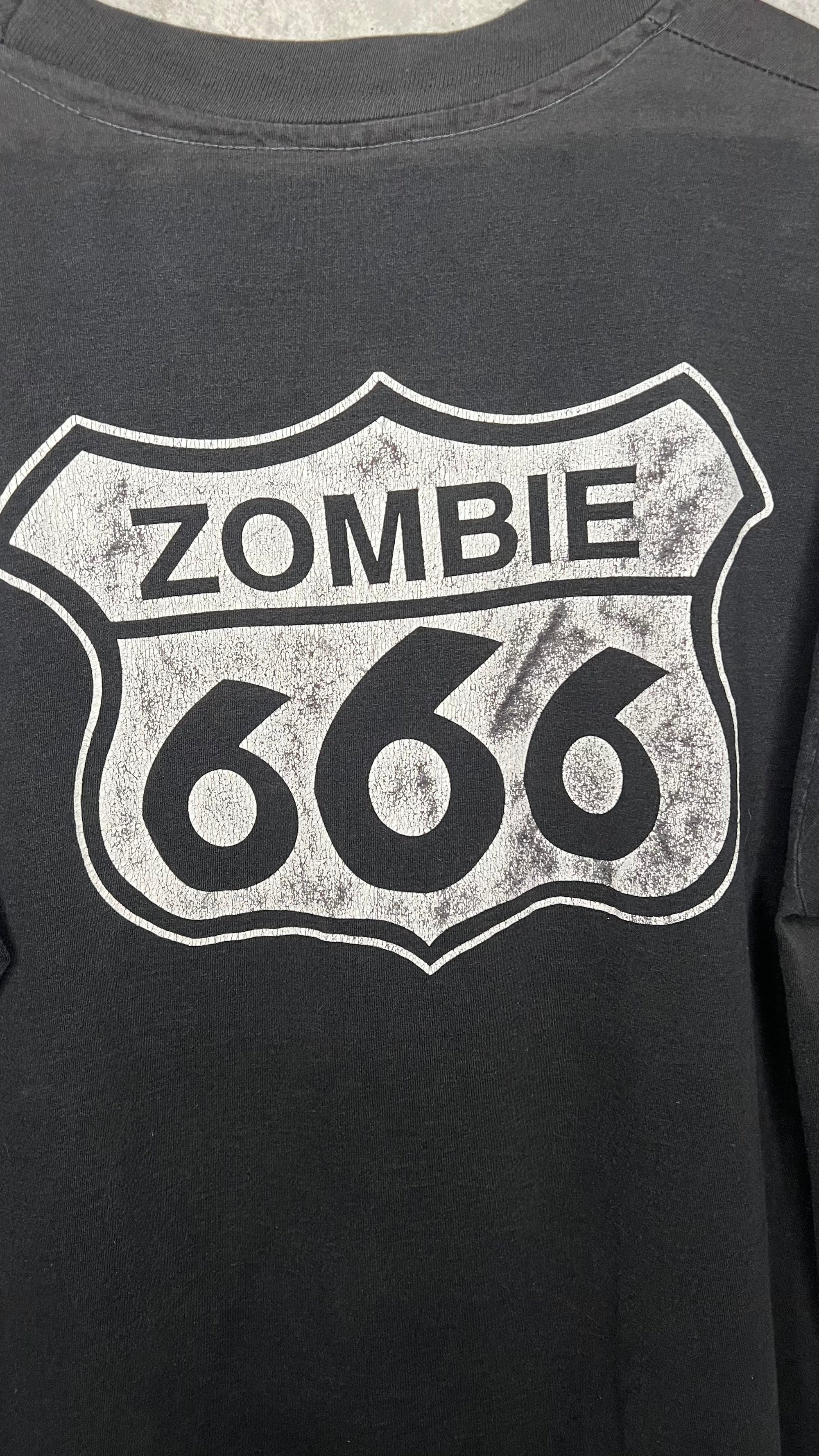 WHITE ZOMBIE HIGHWAY 666 TEE