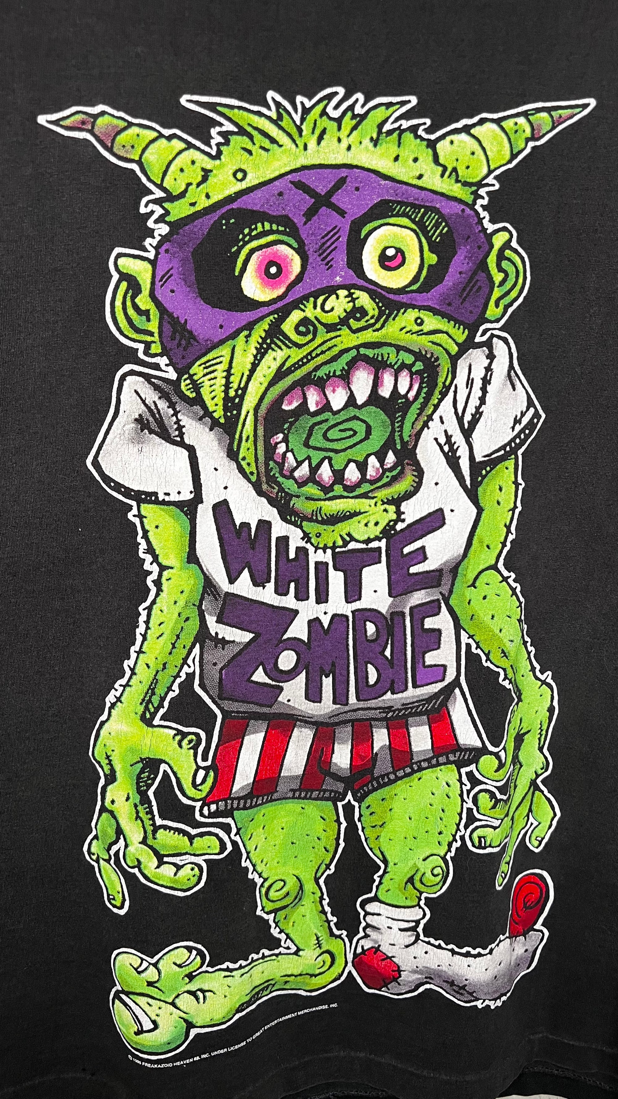 WHITE ZOMBIE HIGHWAY 666 TEE