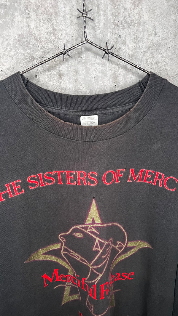 SISTERS OF MERCY ONE-DAY-ONLY ALBERT HALL LONG SLEEVE TEE | ‘TUNE IN, TURN ON, BURN OUT’ SLEEVE HIT