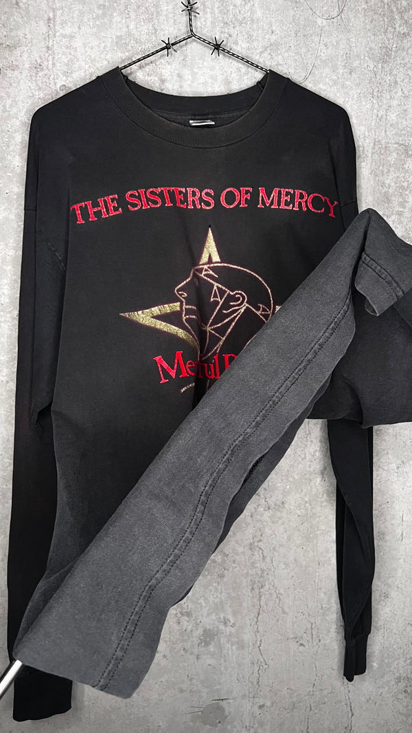 SISTERS OF MERCY ONE-DAY-ONLY ALBERT HALL LONG SLEEVE TEE | ‘TUNE IN, TURN ON, BURN OUT’ SLEEVE HIT