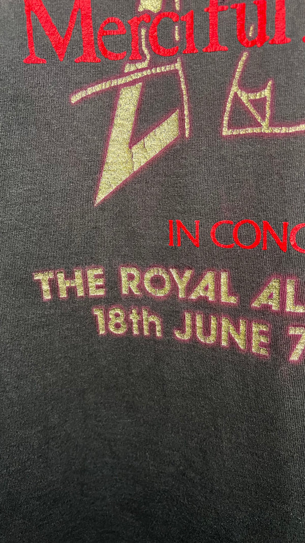 SISTERS OF MERCY ONE-DAY-ONLY ALBERT HALL LONG SLEEVE TEE | ‘TUNE IN, TURN ON, BURN OUT’ SLEEVE HIT