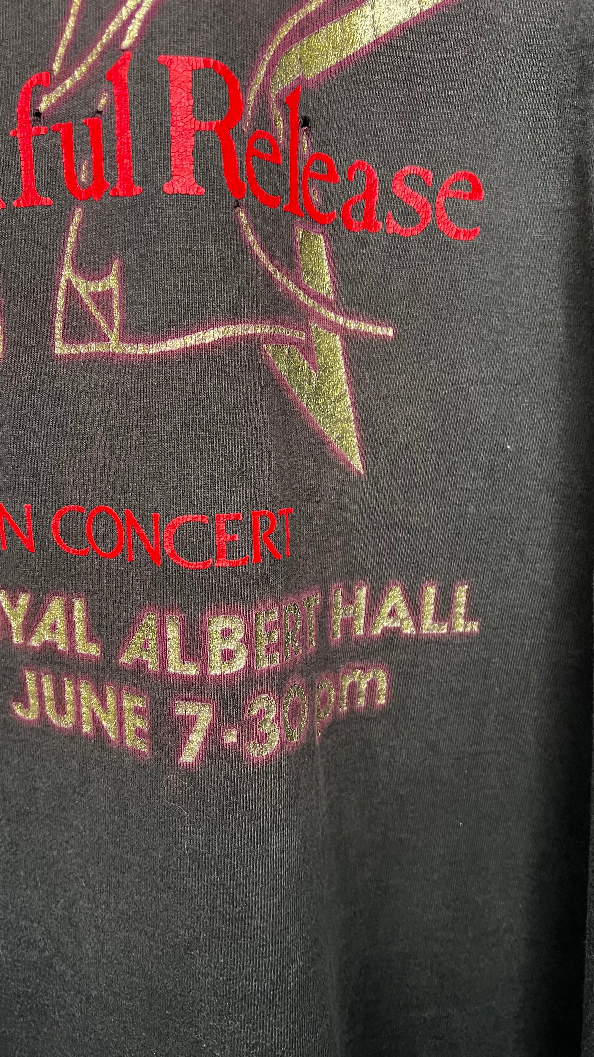 SISTERS OF MERCY ONE-DAY-ONLY ALBERT HALL LONG SLEEVE TEE | ‘TUNE IN, TURN ON, BURN OUT’ SLEEVE HIT