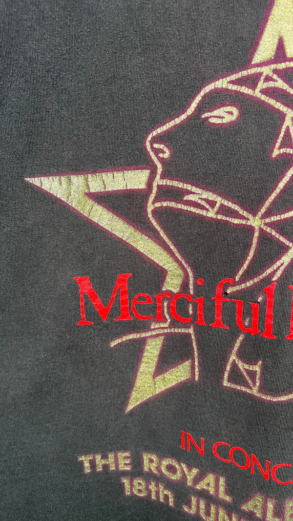 SISTERS OF MERCY ONE-DAY-ONLY ALBERT HALL LONG SLEEVE TEE | ‘TUNE IN, TURN ON, BURN OUT’ SLEEVE HIT