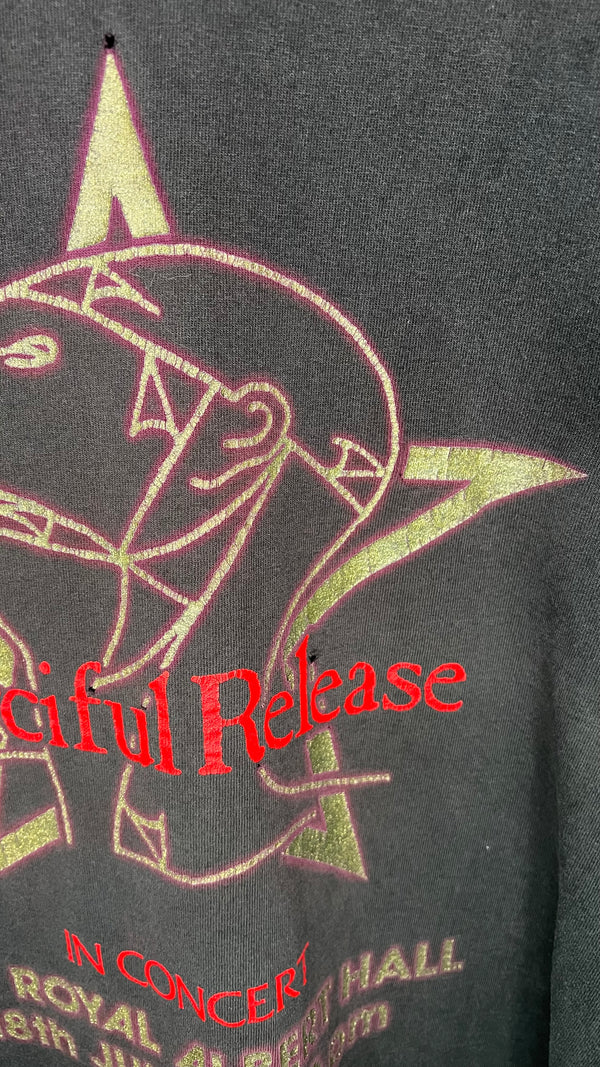 SISTERS OF MERCY ONE-DAY-ONLY ALBERT HALL LONG SLEEVE TEE | ‘TUNE IN, TURN ON, BURN OUT’ SLEEVE HIT