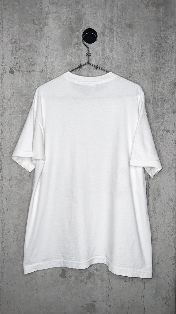 THE TRUMAN SHOW RARE POSTER PRINT MOVIE TEE | JIM CARREY | ‘ON THE AIR, UNAWARE’