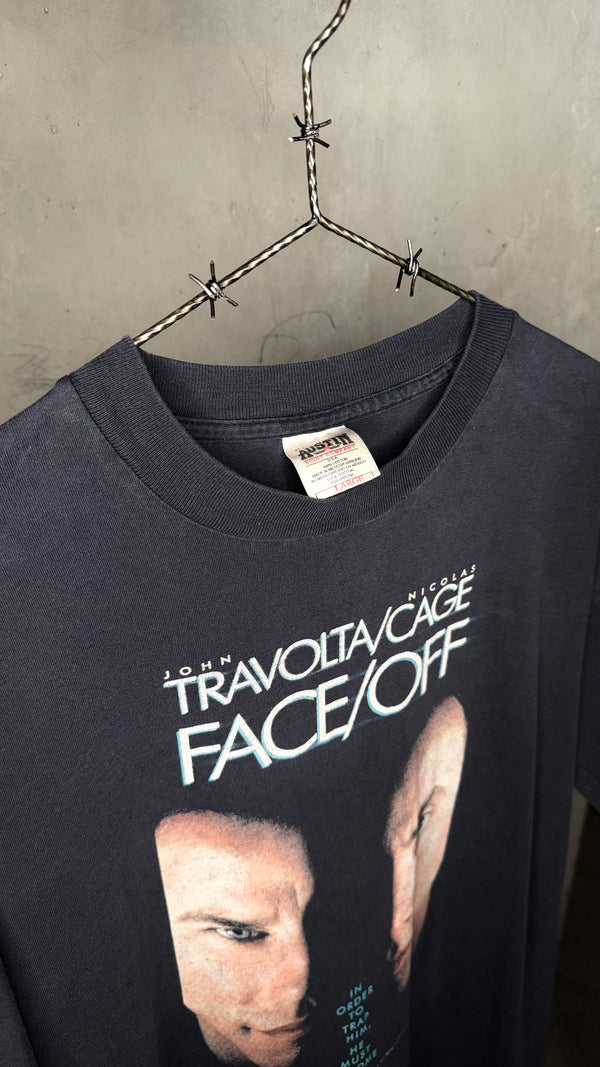 FACE OFF FADED MOVIE PROMO TEE | JOHN TRAVOLTA & NICOLAS CAGE
