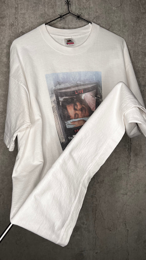 THE TRUMAN SHOW RARE POSTER PRINT MOVIE TEE | JIM CARREY | ‘ON THE AIR, UNAWARE’