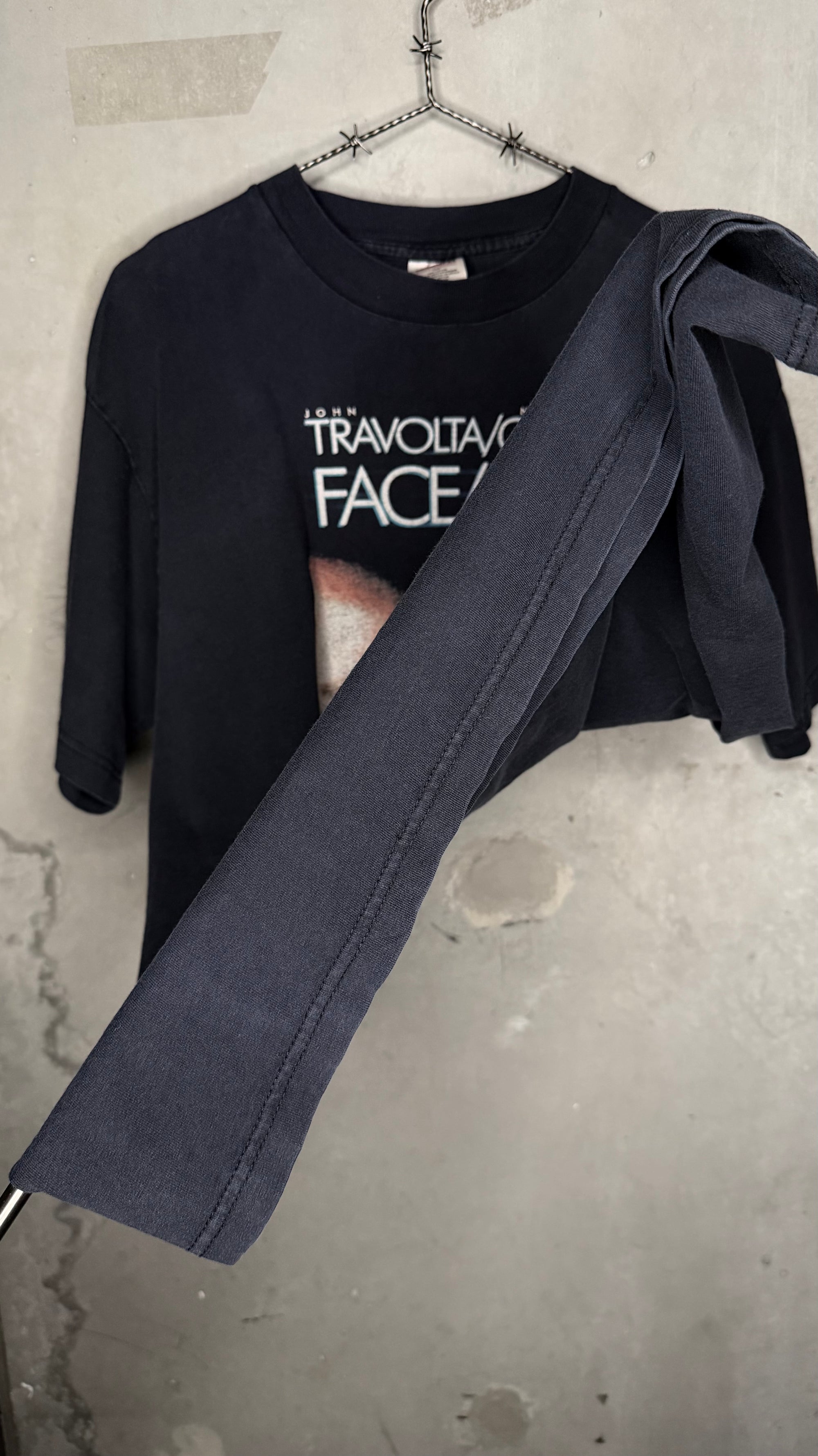 FACE OFF FADED MOVIE PROMO TEE | JOHN TRAVOLTA & NICOLAS CAGE
