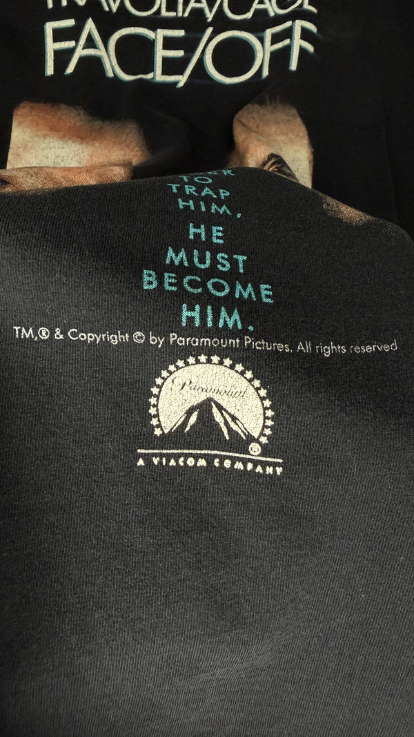 FACE OFF FADED MOVIE PROMO TEE | JOHN TRAVOLTA & NICOLAS CAGE