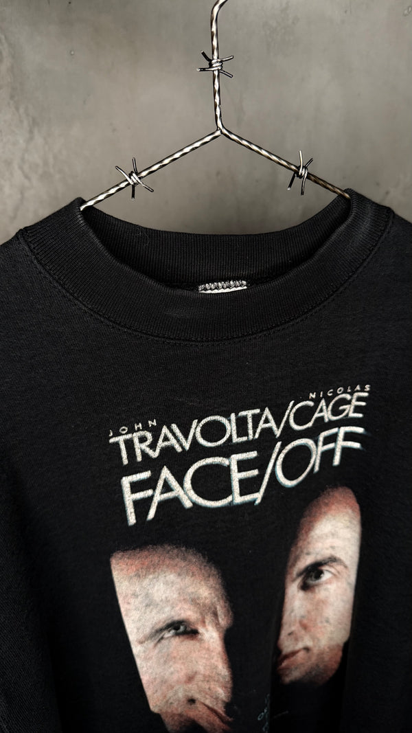 FACE OFF MOVIE PROMO CREWNECK | JOHN TRAVOLTA & NICOLAS CAGE