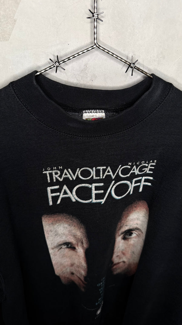 FACE OFF MOVIE PROMO CREWNECK | JOHN TRAVOLTA & NICOLAS CAGE