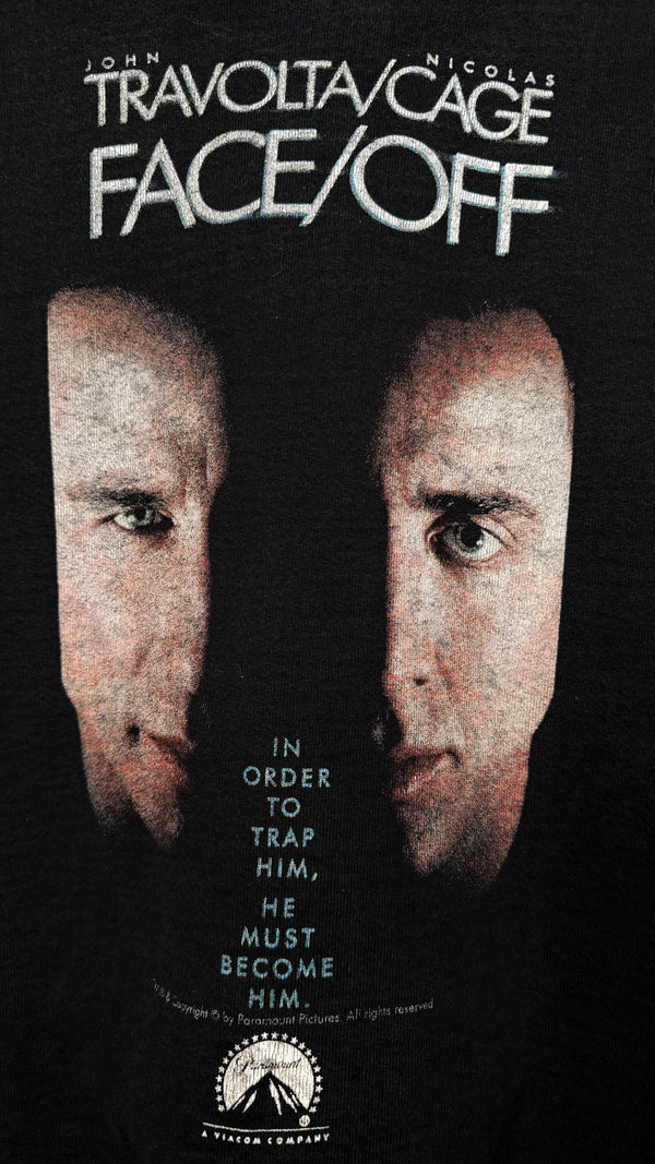 FACE OFF MOVIE PROMO CREWNECK | JOHN TRAVOLTA & NICOLAS CAGE