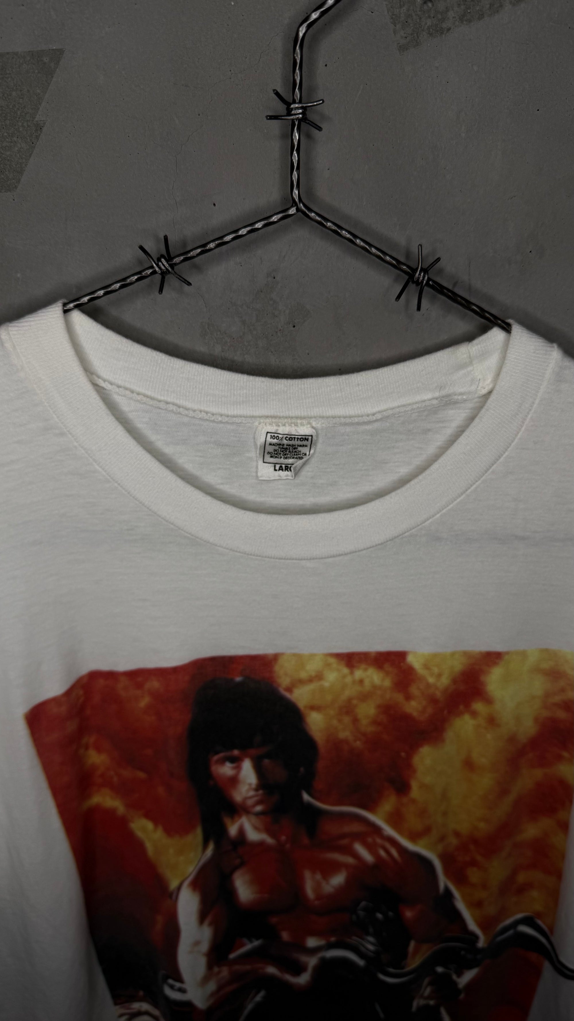 RAMBO FIRST BLOOD PART II MOVIE TEE | SYLVESTER STALLONE