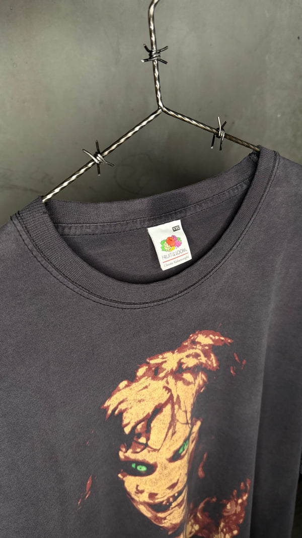 THE EXORCIST BIG PRINT HORROR MOVIE TEE | ‘YOUR MOTHER SUCKS COCKS IN HELL’