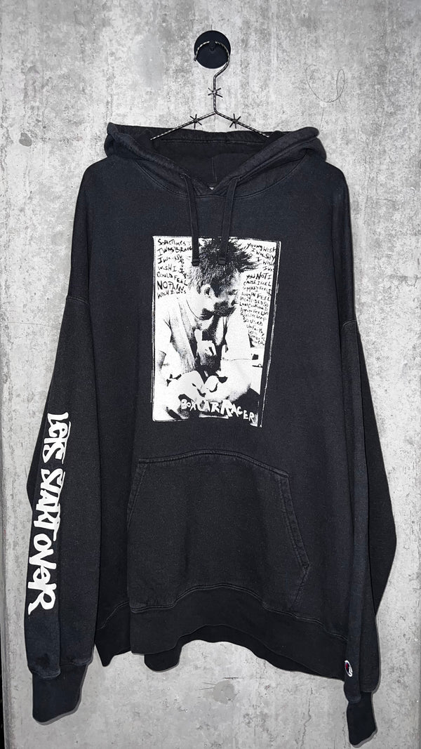 BOXCAR RACER LIMITED TOUR HOODIE | ‘LET’S START OVER’ SLEEVE HIT | RARE BLINK-182 SIDE PROJECT MERCH | TOM DELONGE & TRAVIS BARKER