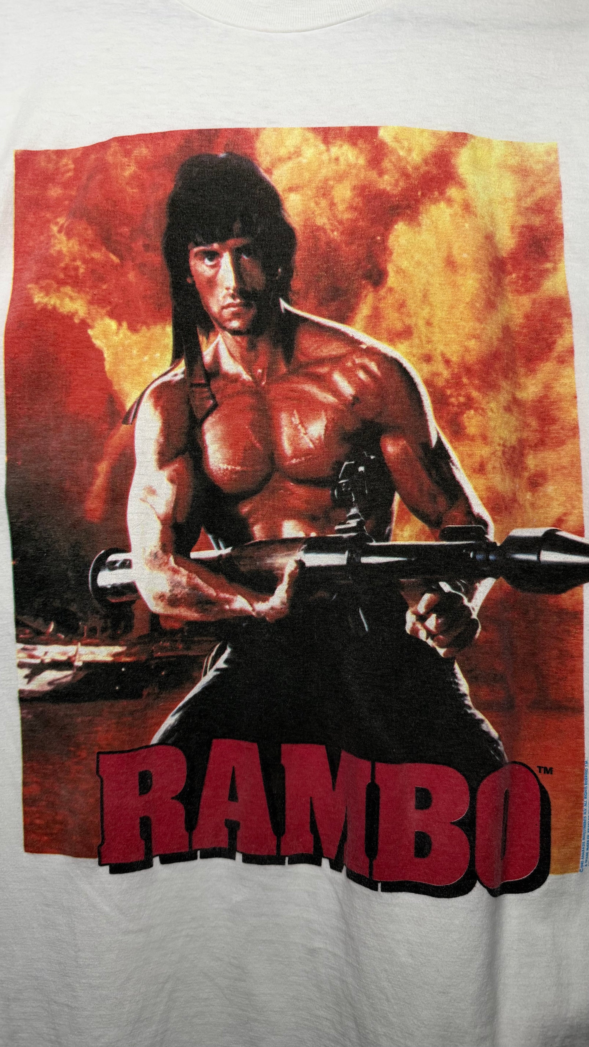 RAMBO FIRST BLOOD PART II MOVIE TEE | SYLVESTER STALLONE