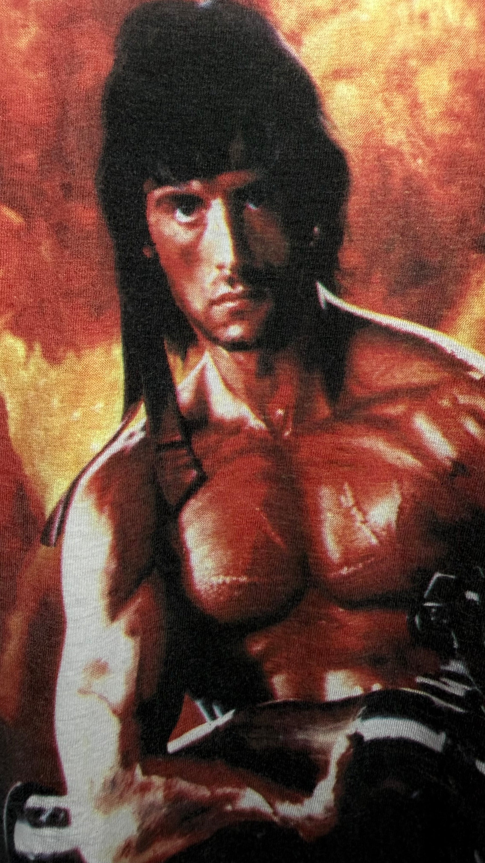 RAMBO FIRST BLOOD PART II MOVIE TEE | SYLVESTER STALLONE