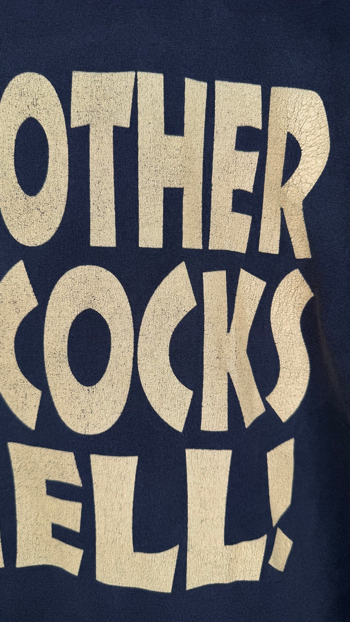 THE EXORCIST BIG PRINT HORROR MOVIE TEE | ‘YOUR MOTHER SUCKS COCKS IN HELL’