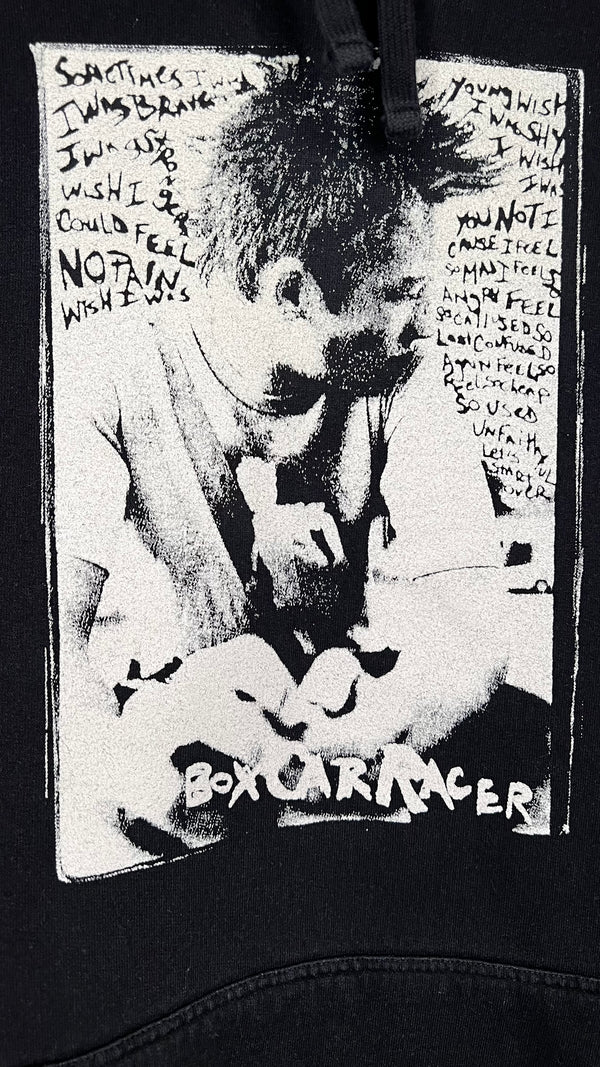 BOXCAR RACER LIMITED TOUR HOODIE | ‘LET’S START OVER’ SLEEVE HIT | RARE BLINK-182 SIDE PROJECT MERCH | TOM DELONGE & TRAVIS BARKER