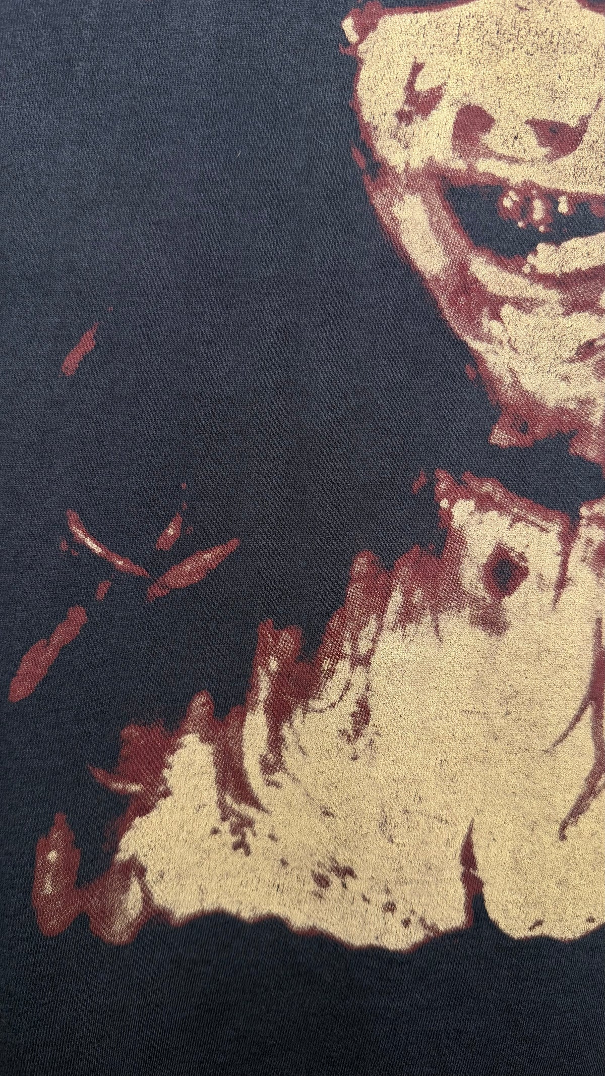 THE EXORCIST BIG PRINT HORROR MOVIE TEE | ‘YOUR MOTHER SUCKS COCKS IN HELL’
