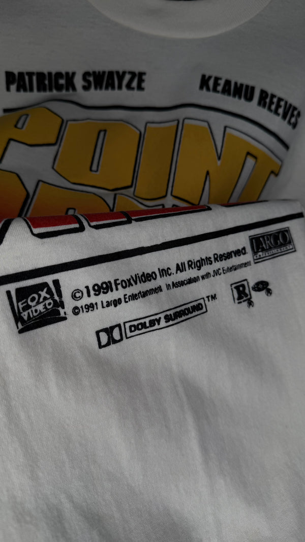 POINT BREAK MOVIE TEE | BIG PRINT | PATRICK SWAYZE & KEANU REEVES