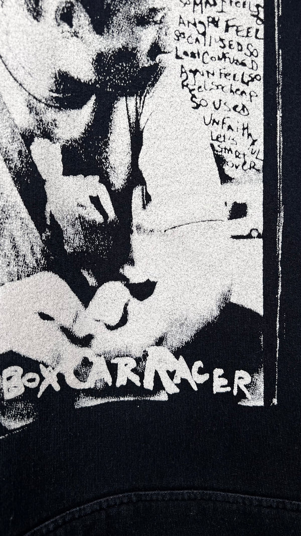 BOXCAR RACER LIMITED TOUR HOODIE | ‘LET’S START OVER’ SLEEVE HIT | RARE BLINK-182 SIDE PROJECT MERCH | TOM DELONGE & TRAVIS BARKER