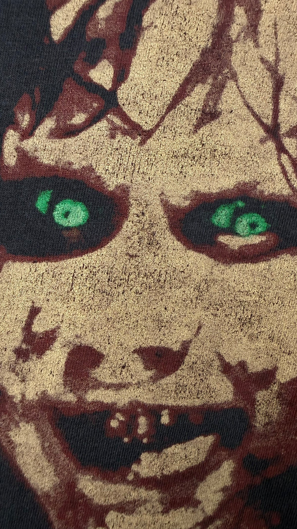 THE EXORCIST BIG PRINT HORROR MOVIE TEE | ‘YOUR MOTHER SUCKS COCKS IN HELL’