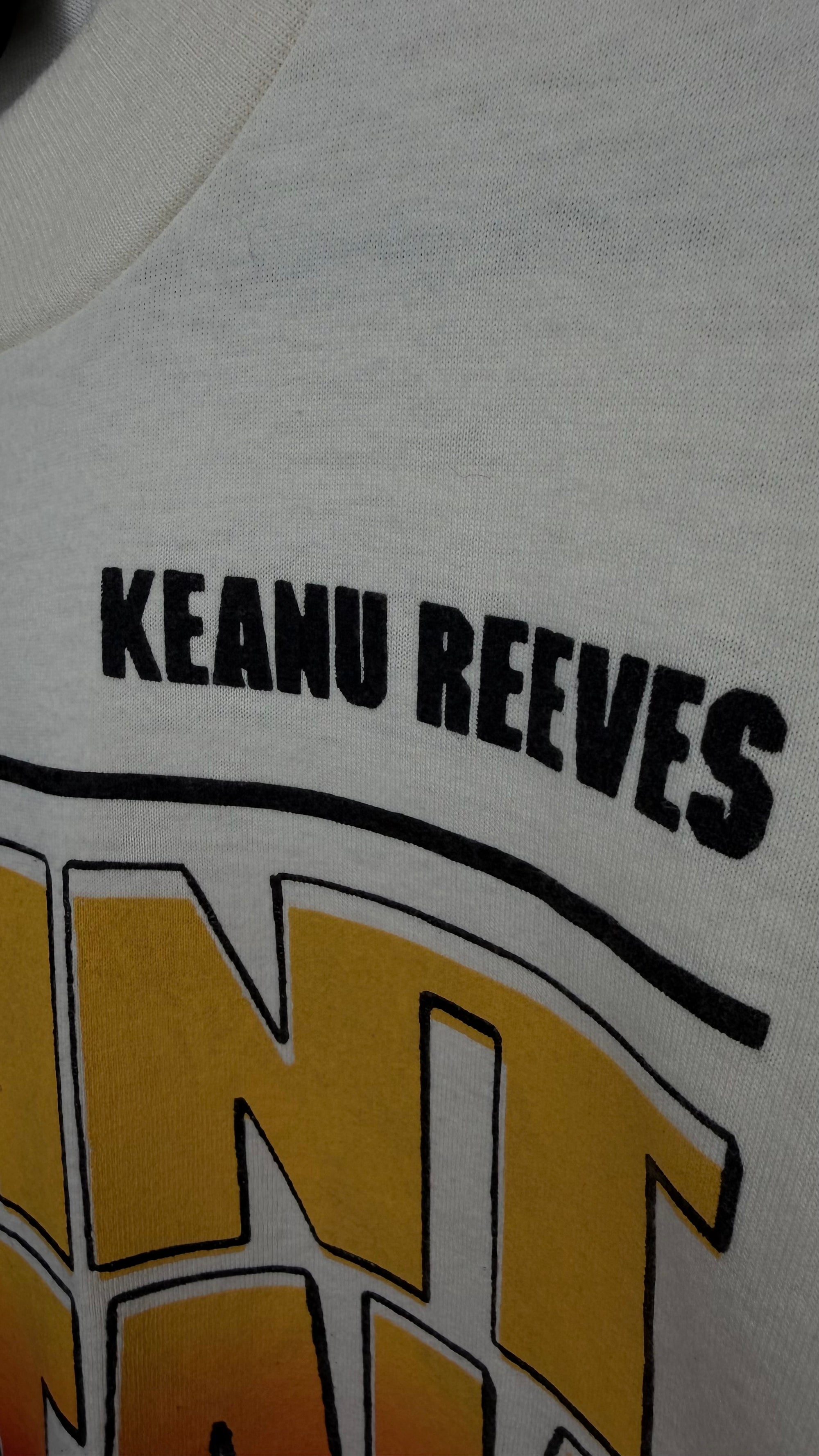 POINT BREAK MOVIE TEE | BIG PRINT | PATRICK SWAYZE & KEANU REEVES