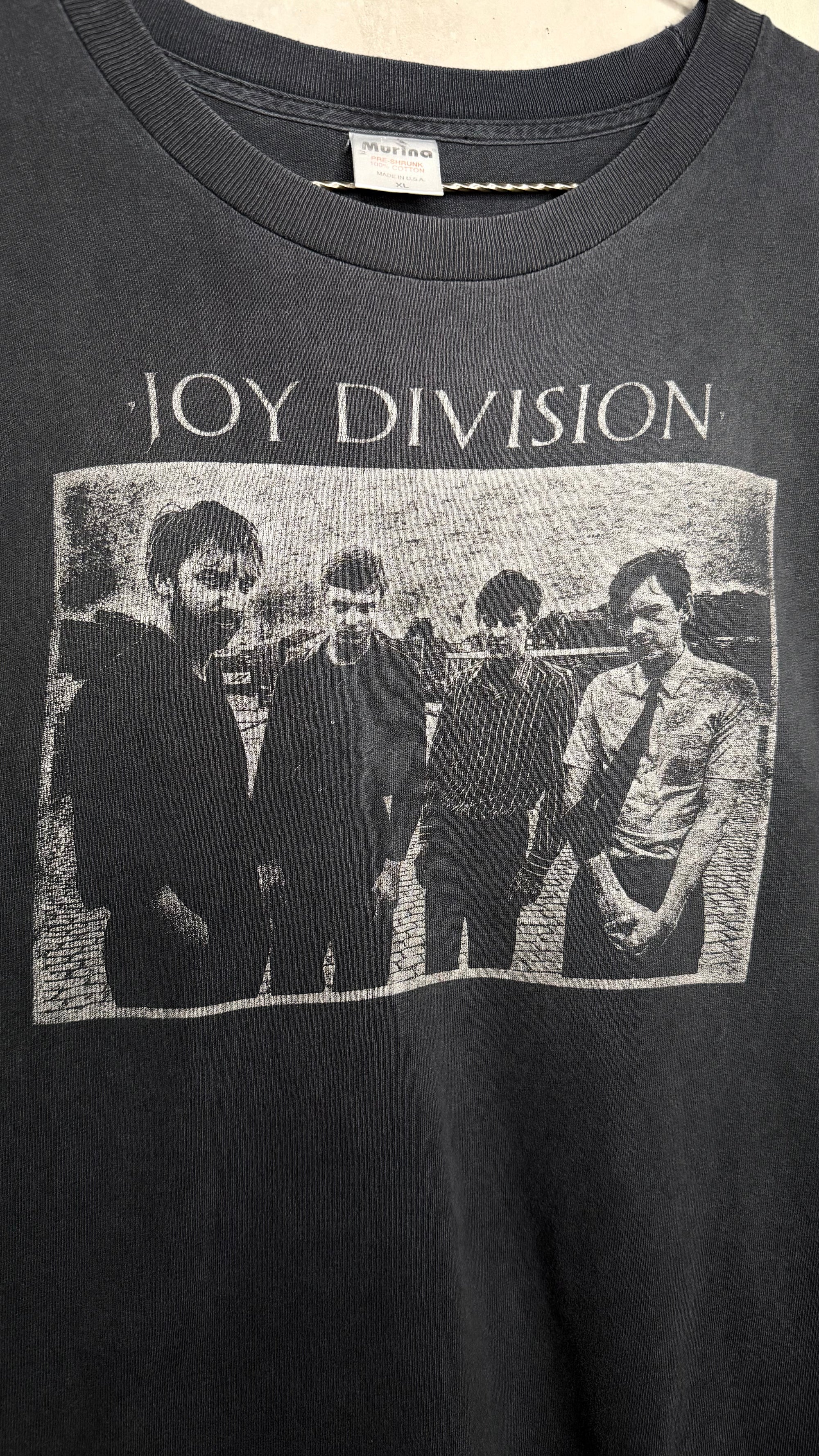 JOY DIVISION BAND PORTRAIT FADED TEE