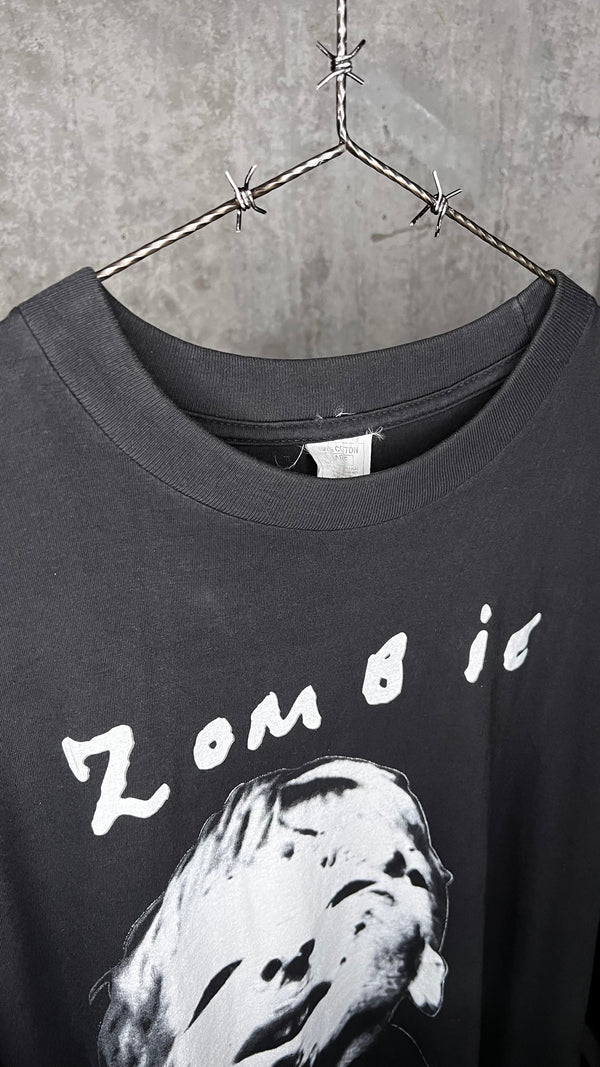 THE CRANBERRIES ZOMBIE TEE | NO NEED TO ARGUE WORLD TOUR | EURO BLACK VARIANT