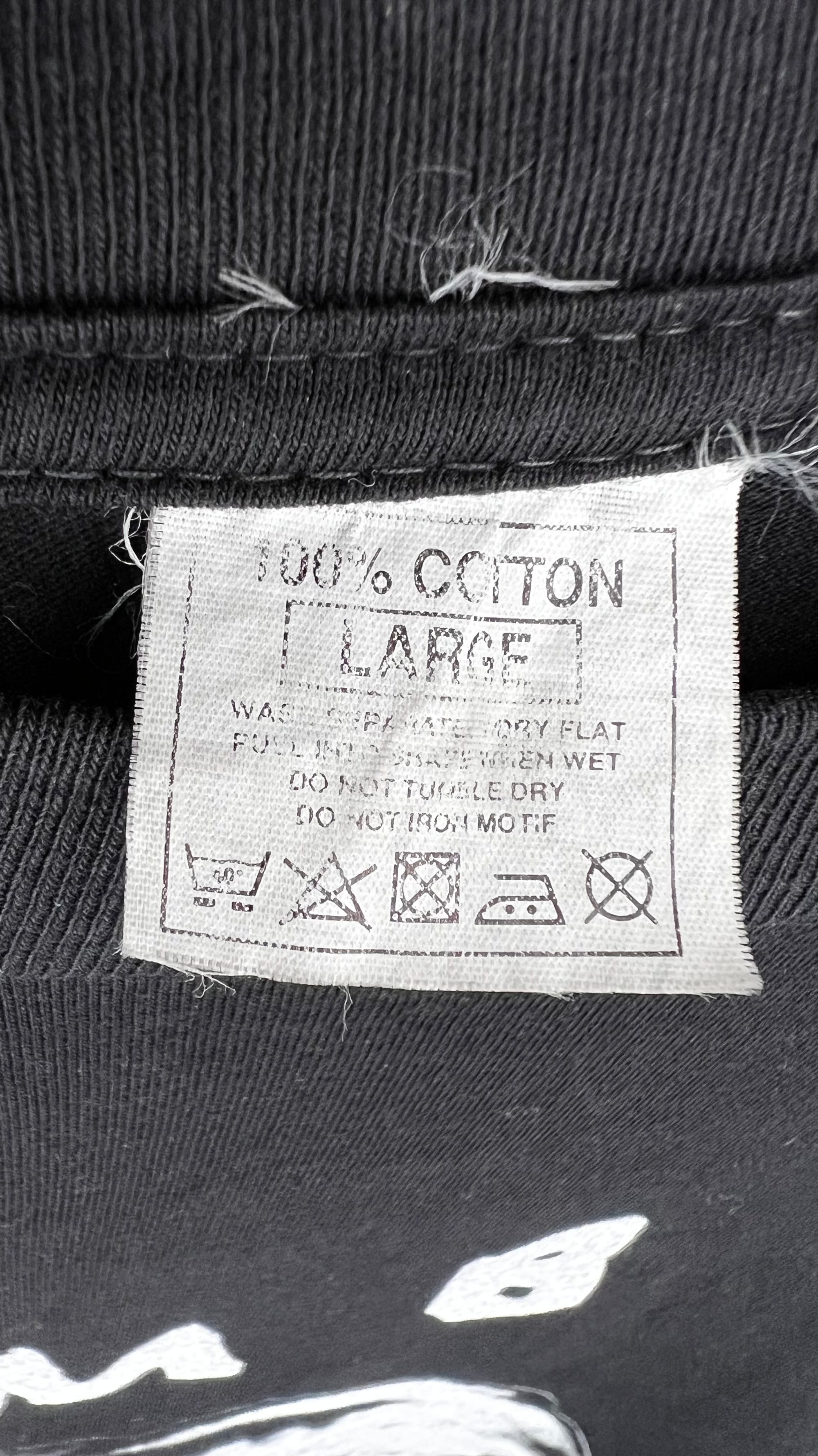 THE CRANBERRIES ZOMBIE TEE | NO NEED TO ARGUE WORLD TOUR | EURO BLACK VARIANT