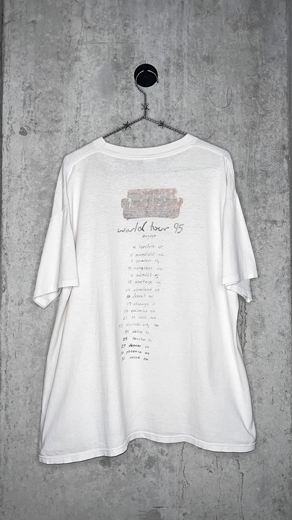 THE CRANBERRIES ZOMBIE TEE | NO NEED TO ARGUE WORLD TOUR | US WHITE VARIANT