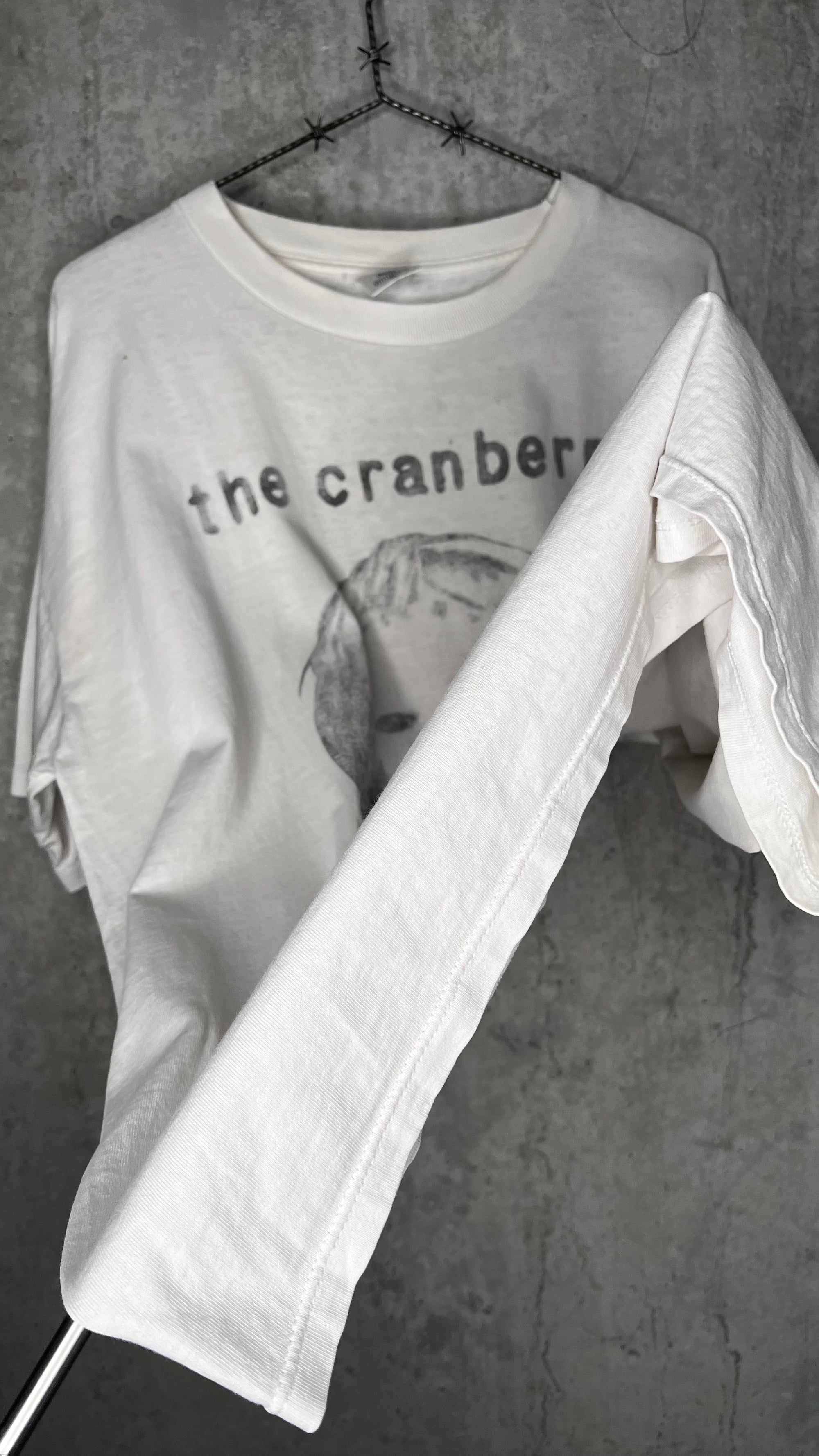 THE CRANBERRIES ZOMBIE TEE | NO NEED TO ARGUE WORLD TOUR | US WHITE VARIANT
