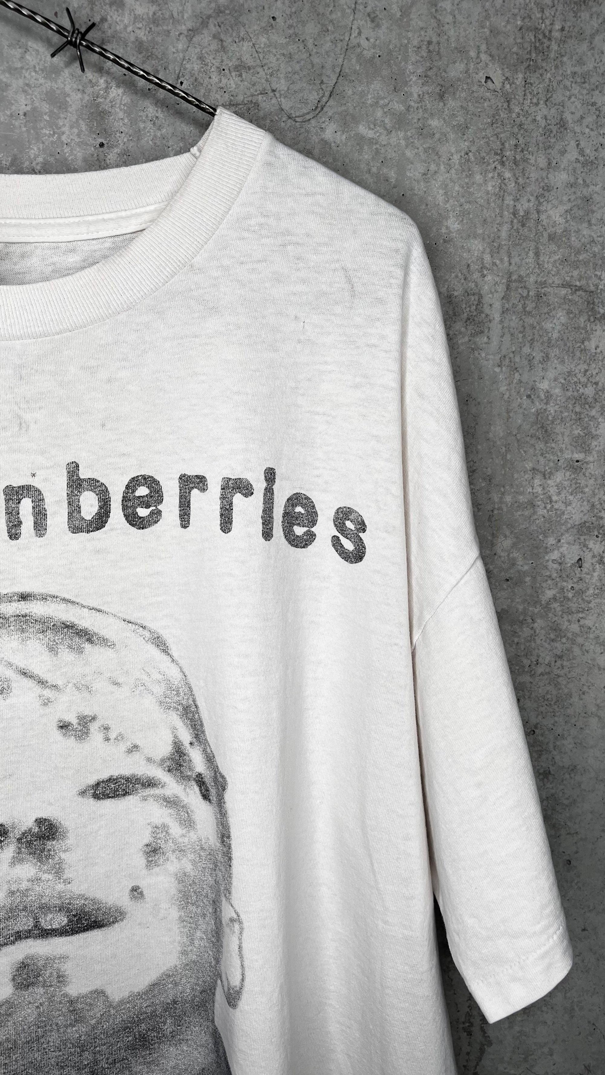 THE CRANBERRIES ZOMBIE TEE | NO NEED TO ARGUE WORLD TOUR | US WHITE VARIANT