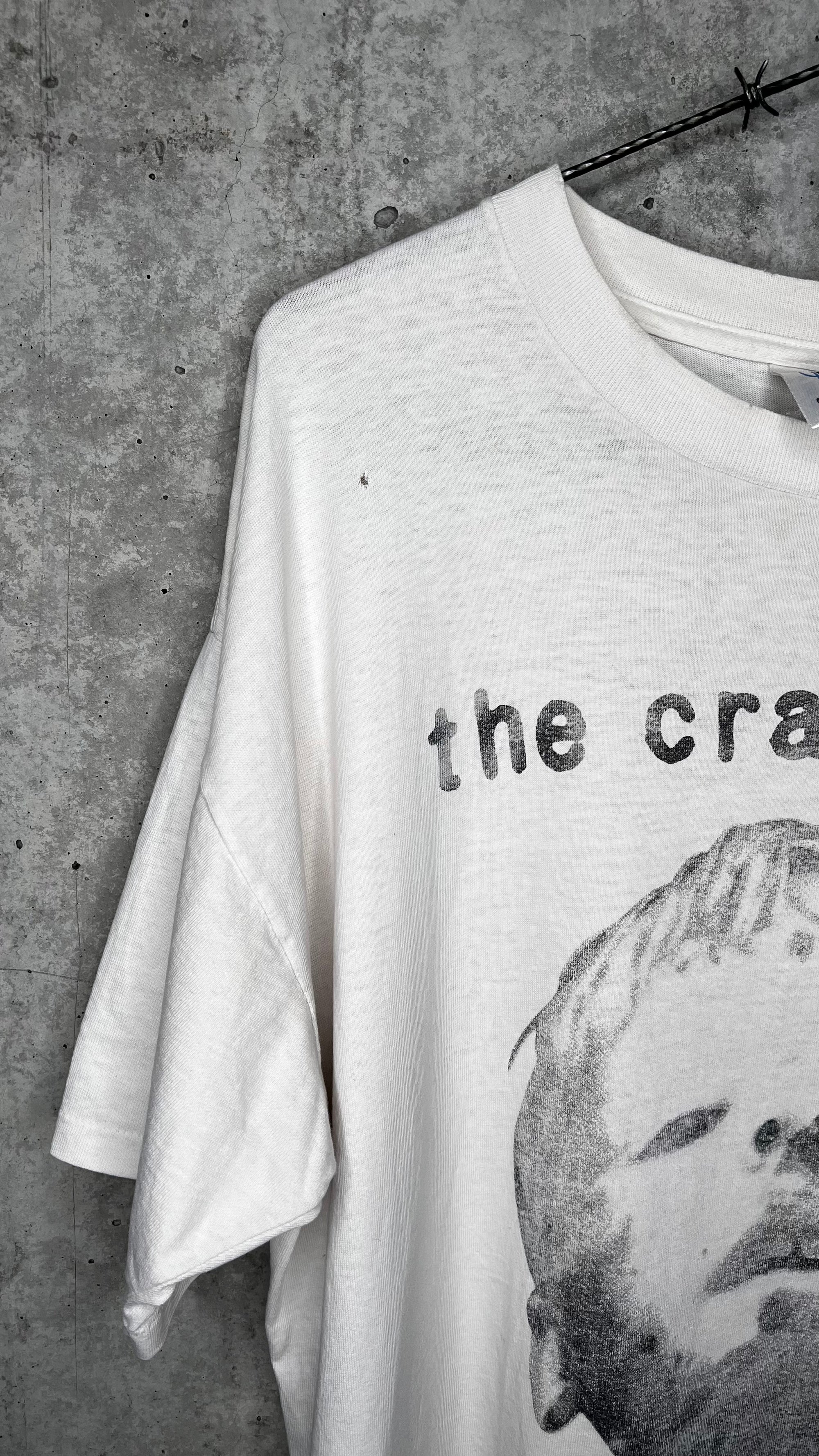 THE CRANBERRIES ZOMBIE TEE | NO NEED TO ARGUE WORLD TOUR | US WHITE VARIANT