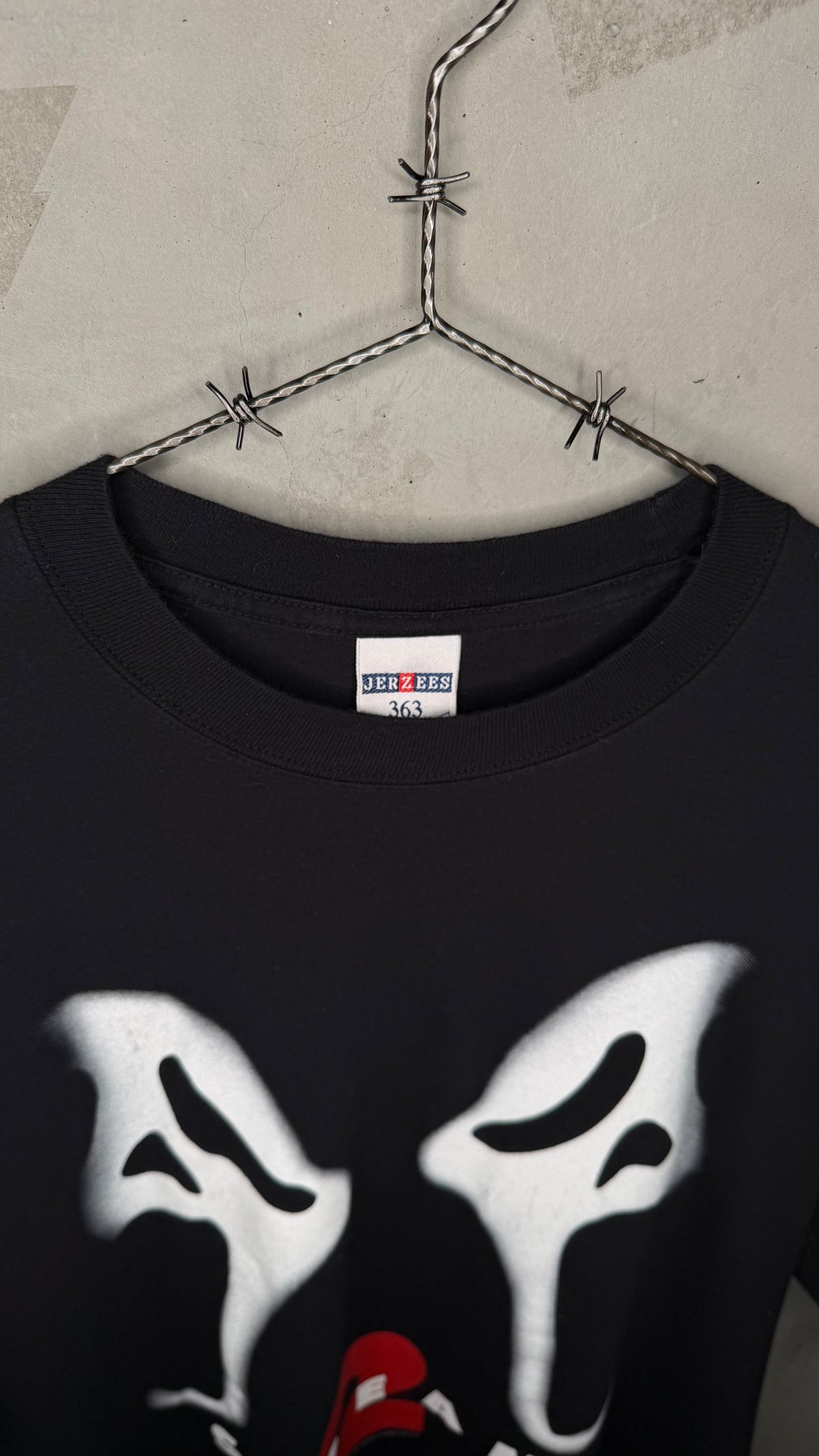 SCREAM 2 BIG PRINT GHOST FACE TEE