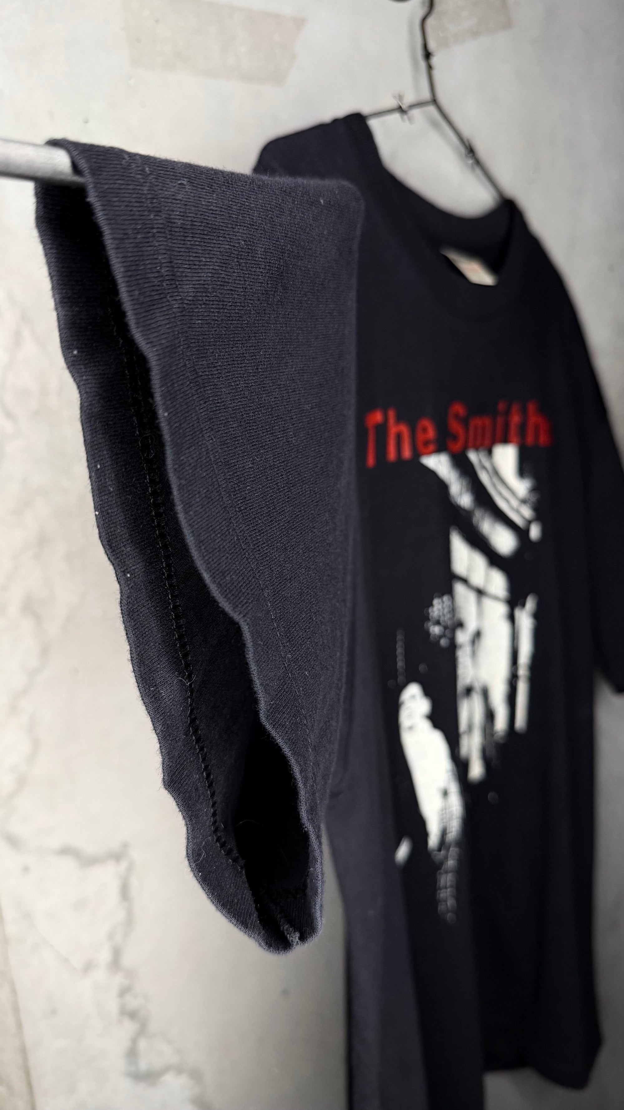 THE SMITHS ALBERT FINNEY SHOP B&W PORTRAIT TEE