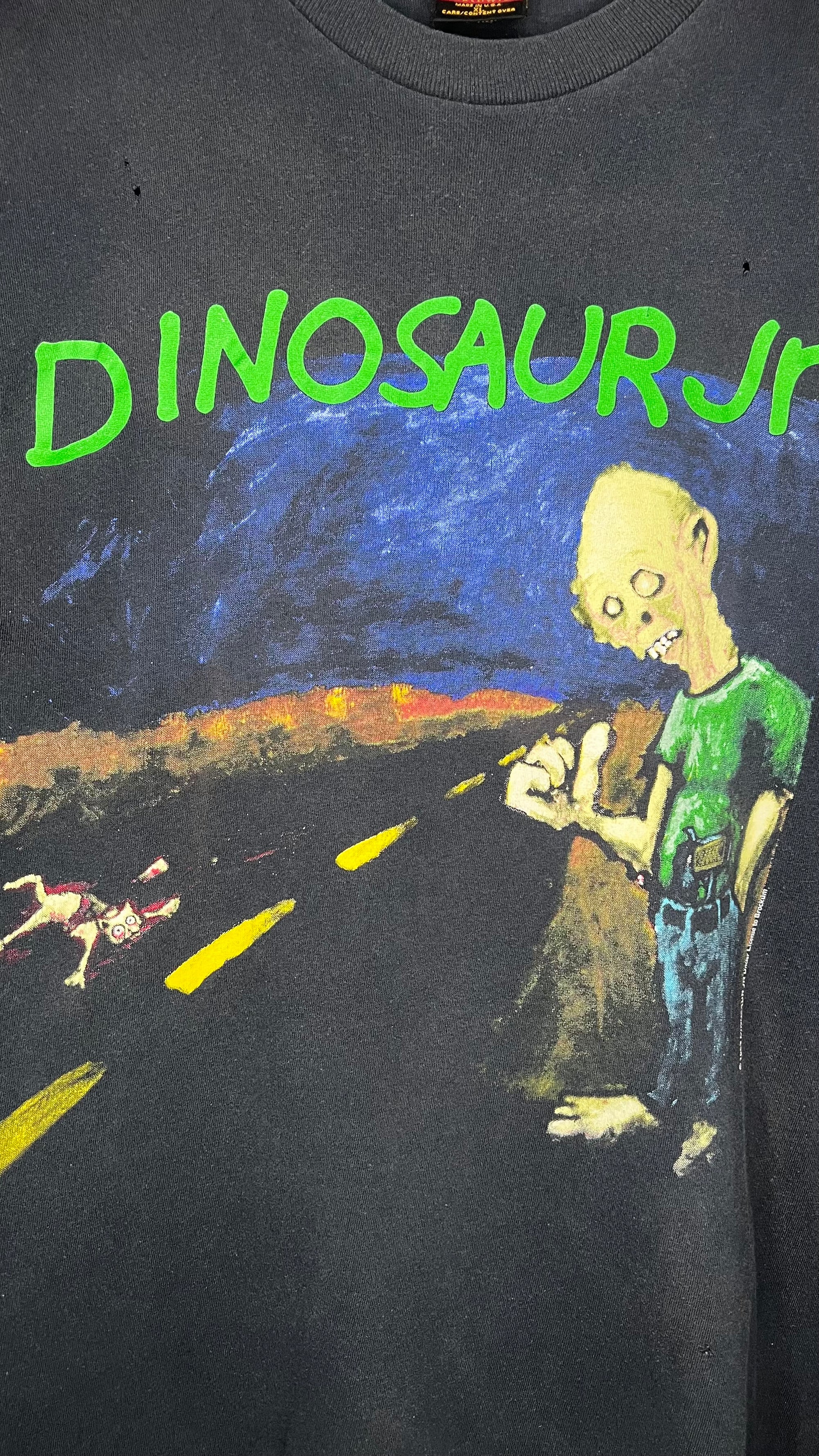 DINOSAUR JR ‘WHERE YOU BEEN’ ALBUM ART ROADKILL TEE