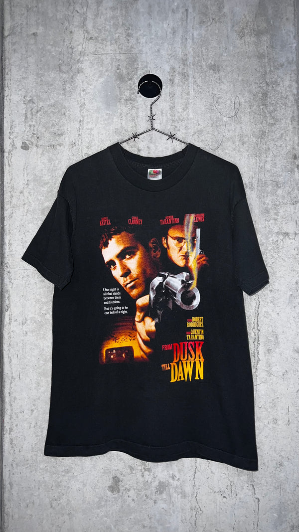 FROM DUSK TILL DAWN POSTER PRINT MOVIE TEE | QUENTIN TARANTINO & GEORGE CLOONEY