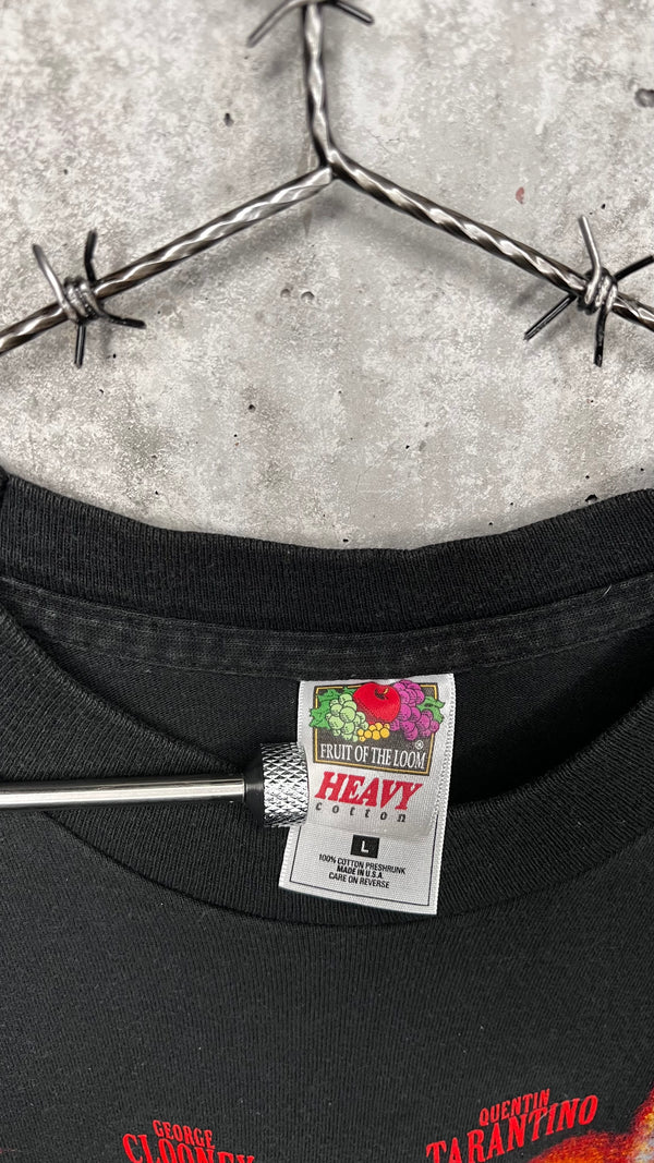 FROM DUSK TILL DAWN POSTER PRINT MOVIE TEE | QUENTIN TARANTINO & GEORGE CLOONEY