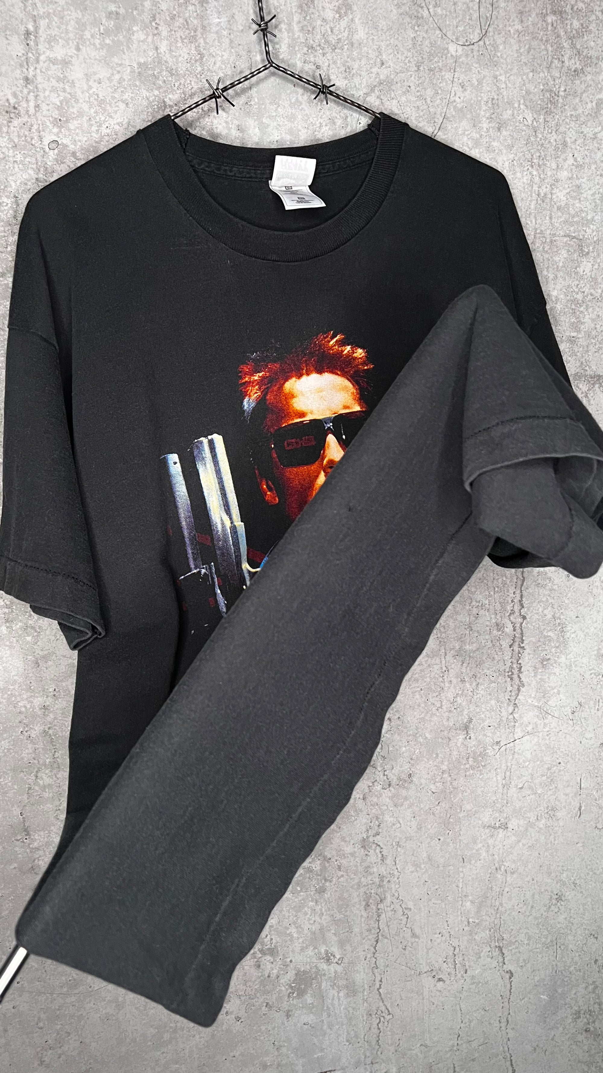 THE TERMINATOR POSTER PRINT TEE | ‘I’LL BE BACK’ | RARE BIG FAVE ARNOLD SCHWARZENEGGER