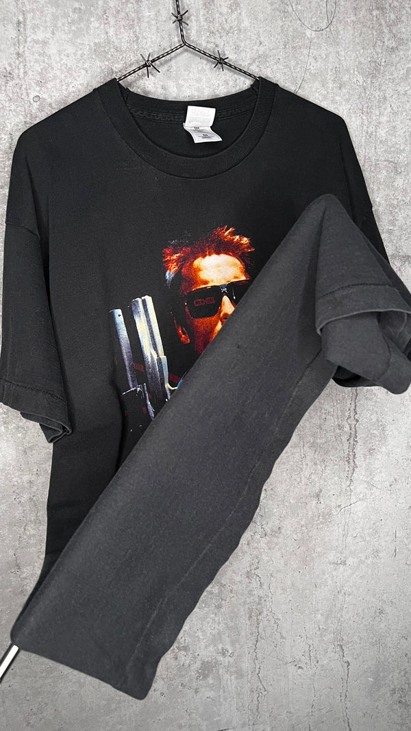 THE TERMINATOR POSTER PRINT TEE | ‘I’LL BE BACK’ | RARE BIG FAVE ARNOLD SCHWARZENEGGER