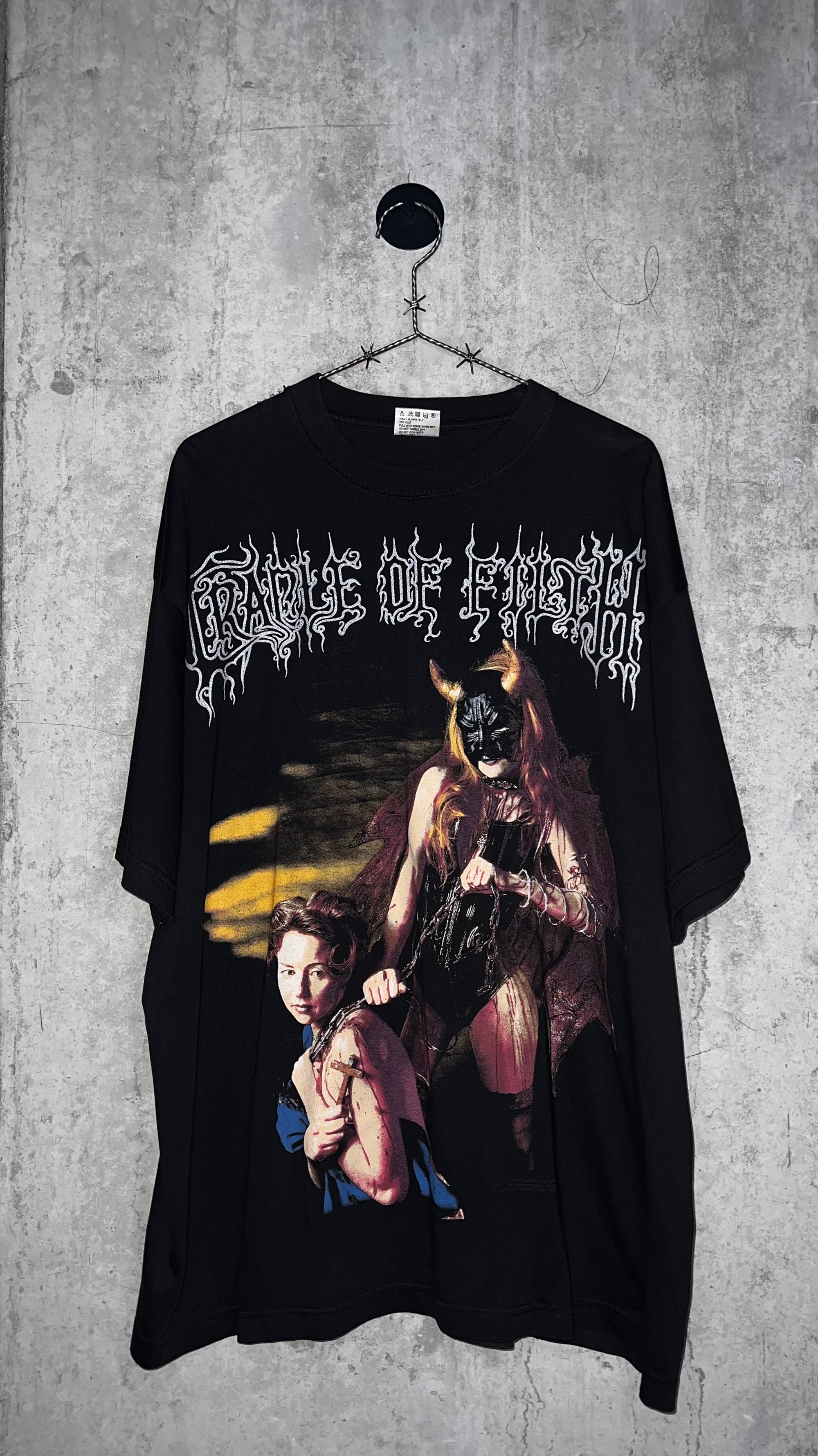 CRADLE OF FILTH THE RAPE AND RUIN OF EUROPE TEE | BRITANNUNCIATION VESTAL PENETRATION