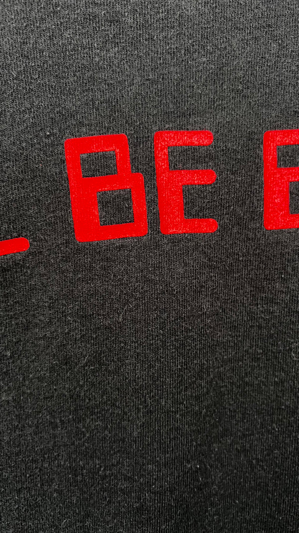 THE TERMINATOR POSTER PRINT TEE | ‘I’LL BE BACK’ | RARE BIG FAVE ARNOLD SCHWARZENEGGER