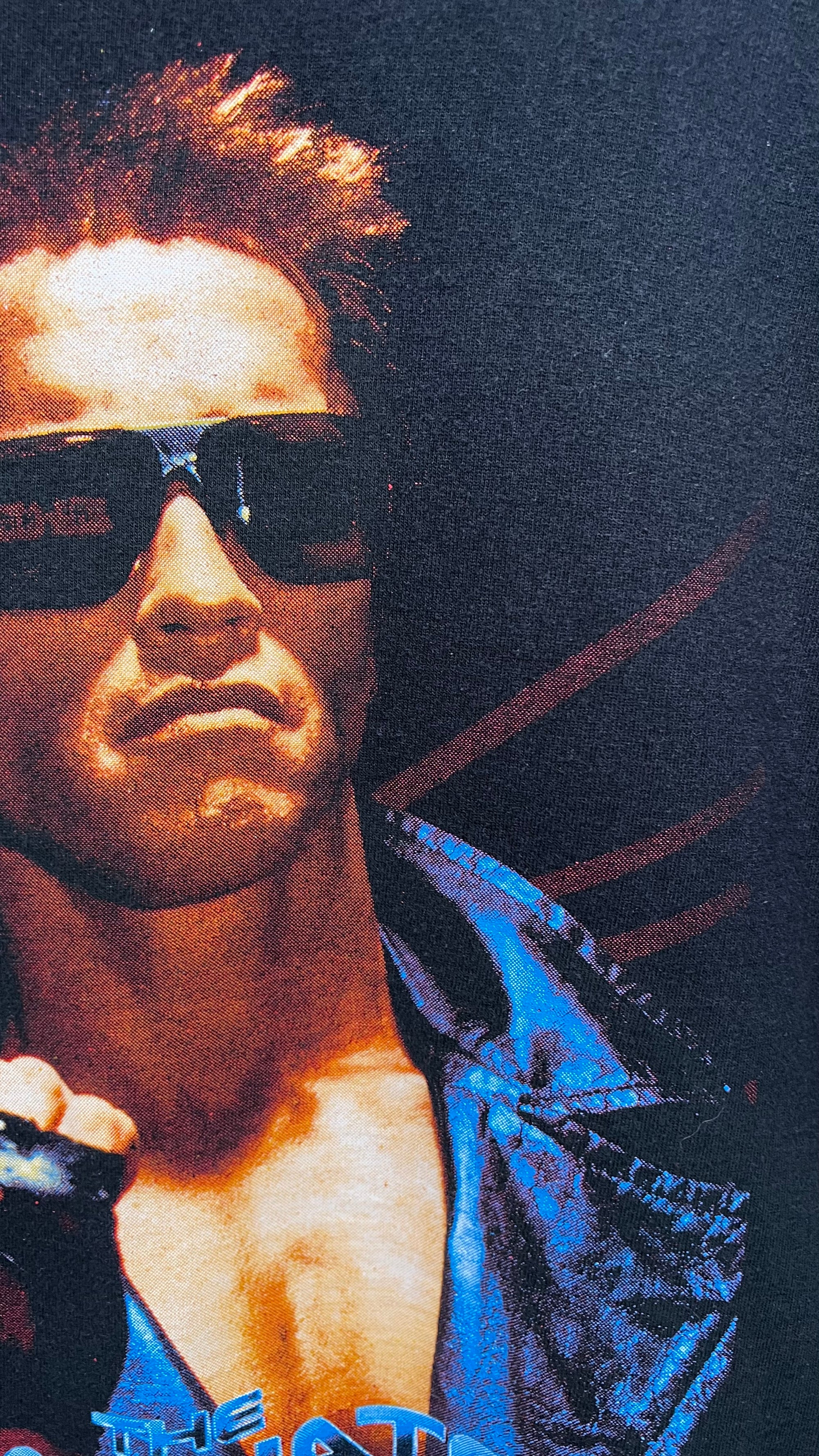 THE TERMINATOR POSTER PRINT TEE | ‘I’LL BE BACK’ | RARE BIG FAVE ARNOLD SCHWARZENEGGER