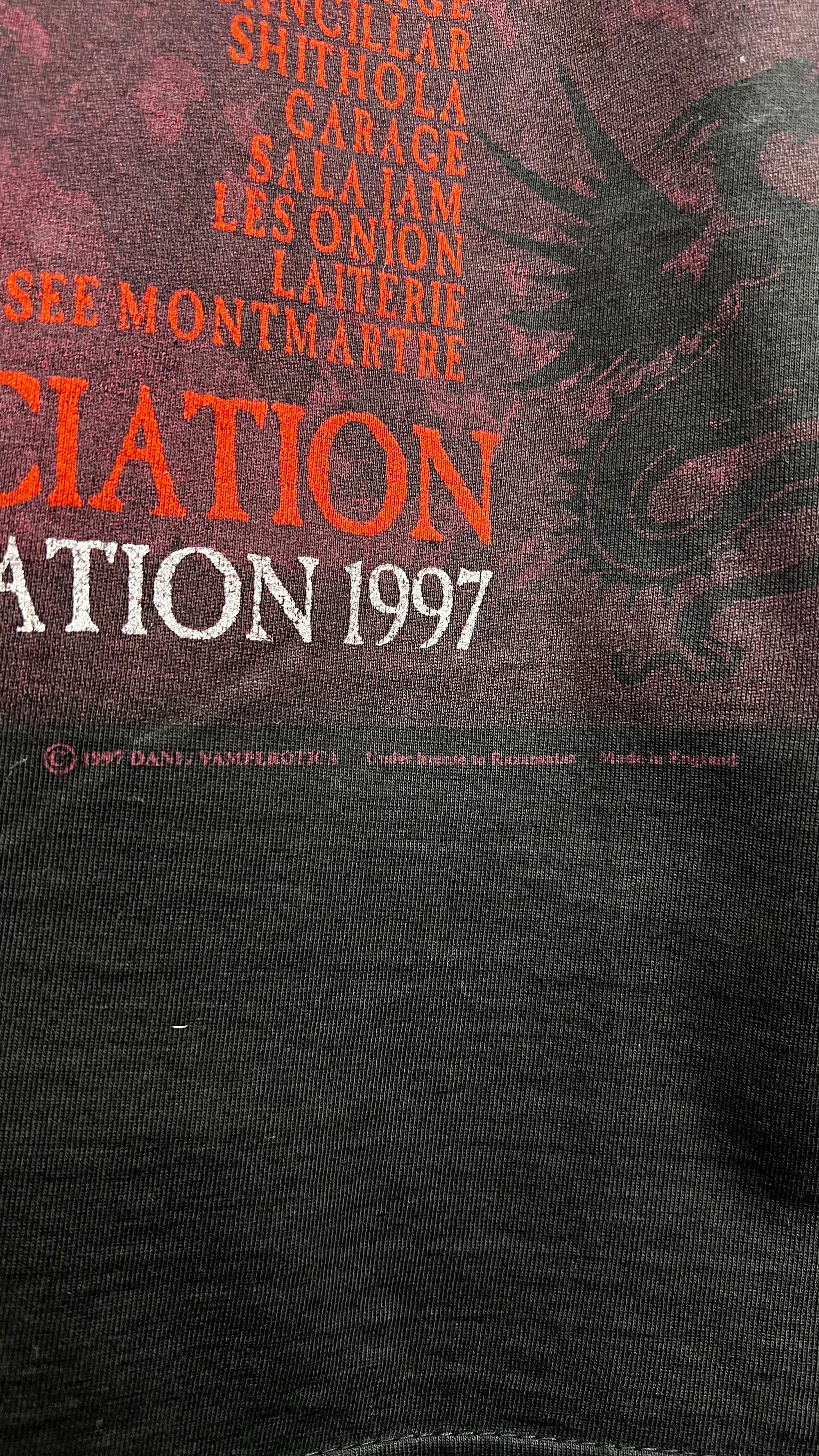 CRADLE OF FILTH THE RAPE AND RUIN OF EUROPE TEE | BRITANNUNCIATION VESTAL PENETRATION