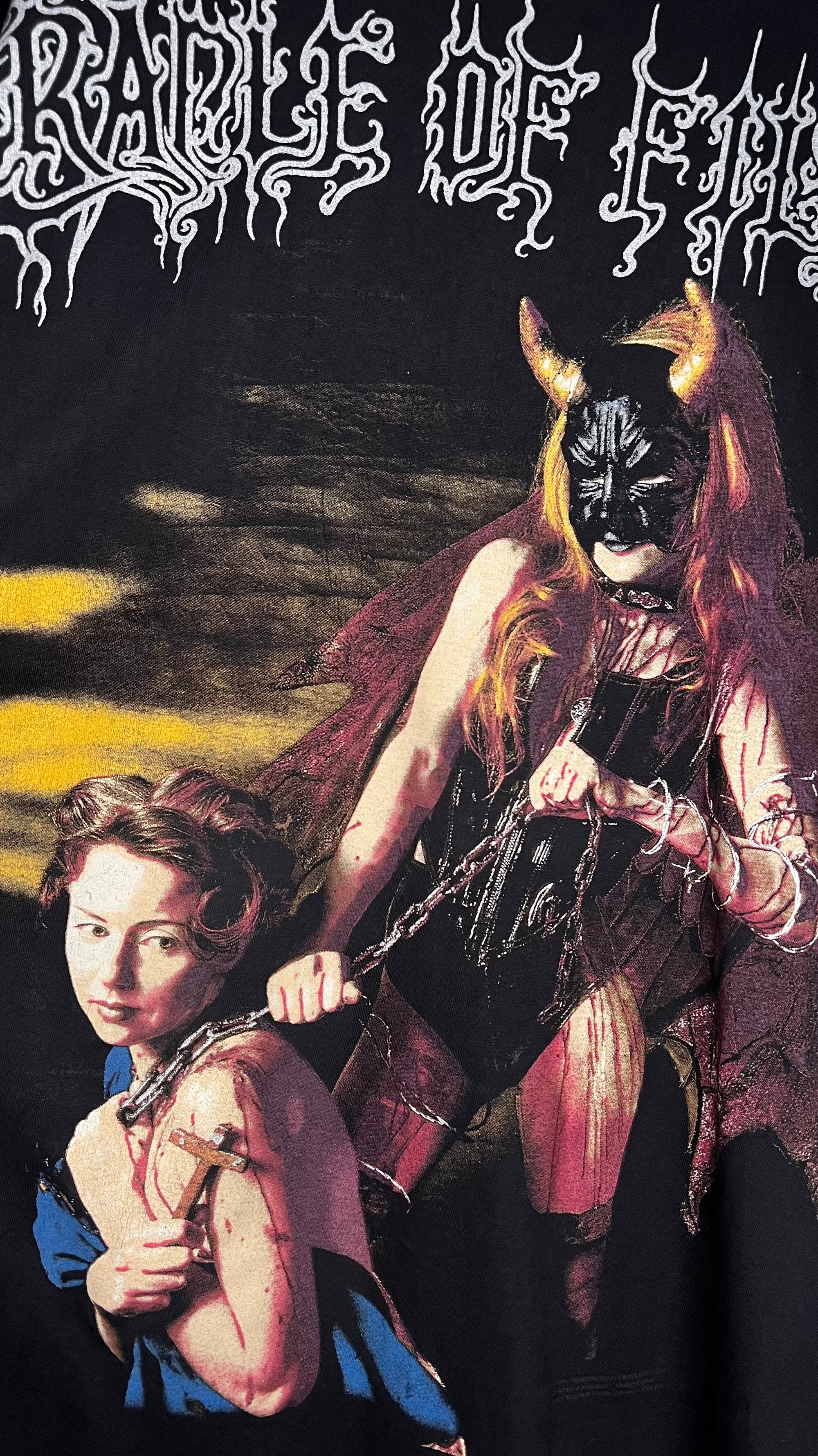 CRADLE OF FILTH THE RAPE AND RUIN OF EUROPE TEE | BRITANNUNCIATION VESTAL PENETRATION