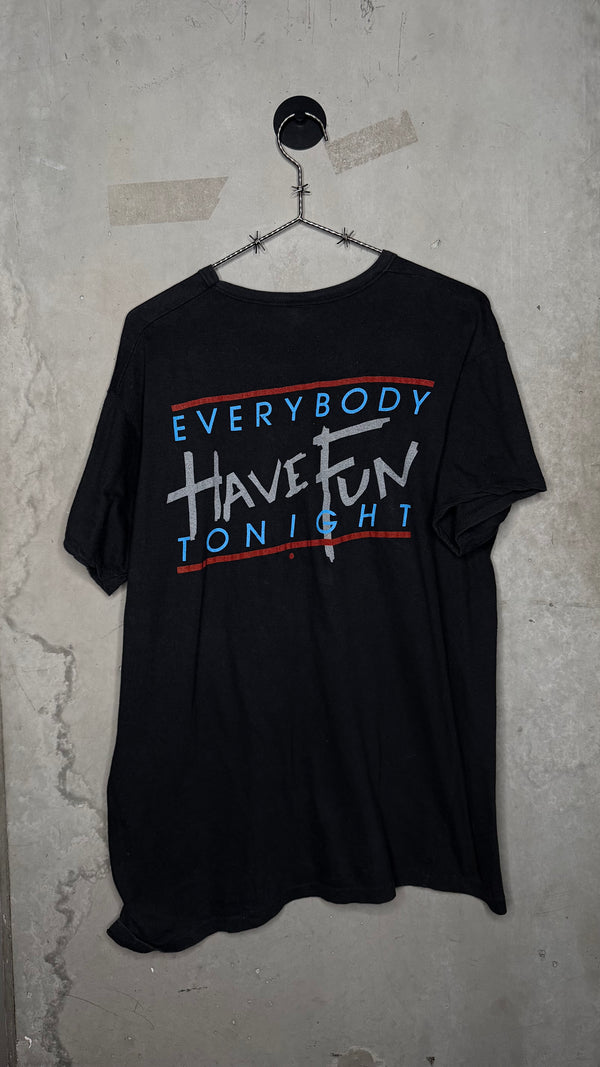 WANG CHUNG MOSAIC TEE | ‘EVERYBODY HAVE FUN TONIGHT’ BACK HIT
