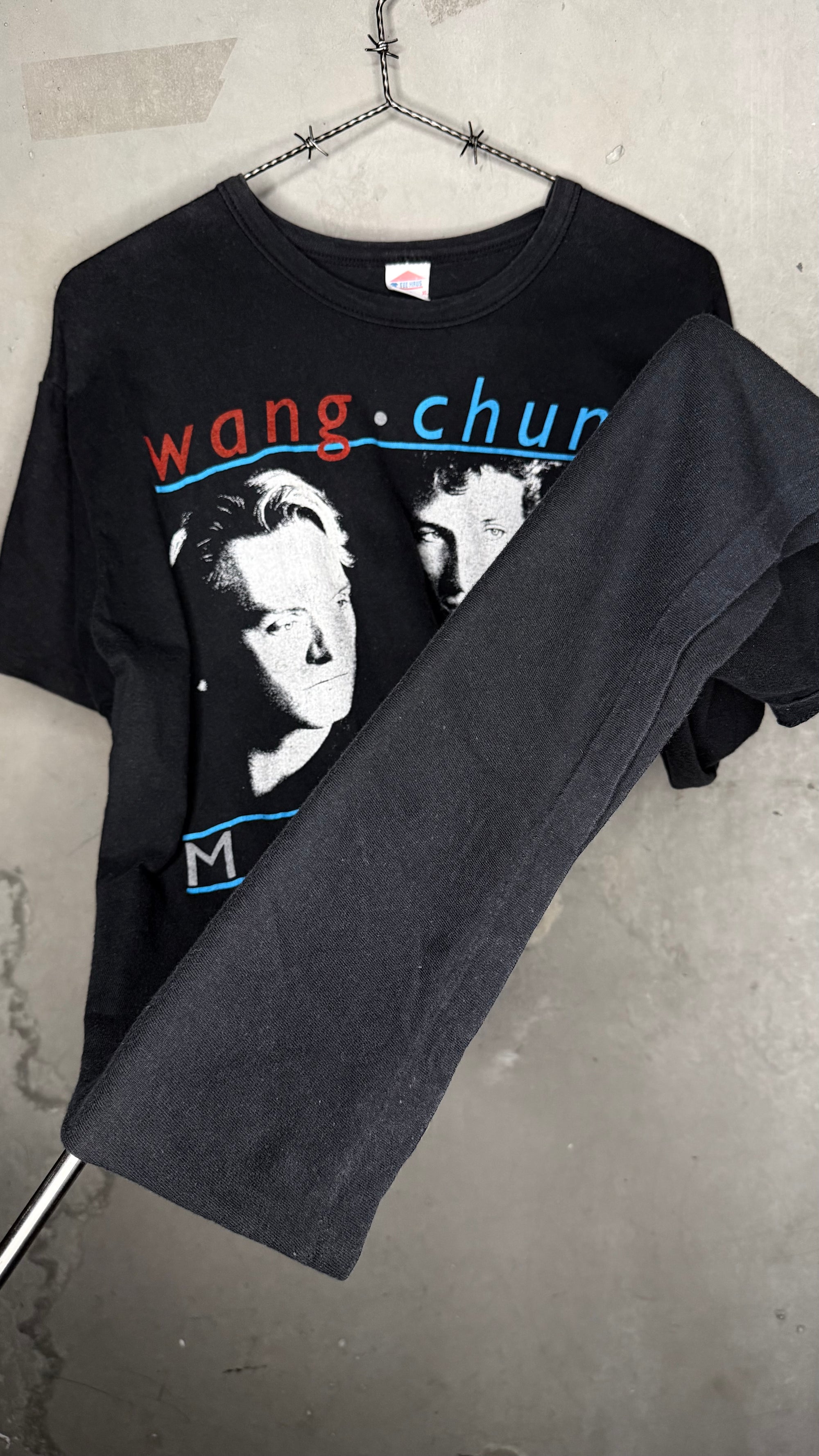 WANG CHUNG MOSAIC TEE | ‘EVERYBODY HAVE FUN TONIGHT’ BACK HIT